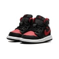 thumbnail image 2 of JORDAN TODDLER Jordan 1 Mid TD "Bred Twist" DQ8425 067 DQ8425 067 from Stadium Goods, 2 of 8