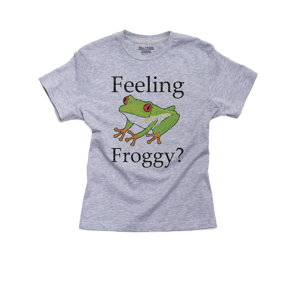 Hollywood Thread - Feeling Froggy - Exotic Frog Reptile Graphic Boy's ...