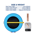 Solar Pool Ionizer Copper Silver Ion Swimming Pool Purifier Algae