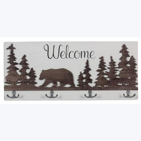 

Youngs 11019 Wood 3D Bear Cabin Wall Hook