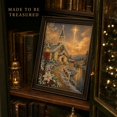 thumbnail image 4 of Halloween Pearl Diamond Painting Art Kit with Frame Ghost, Diamond Art Kits for Adults, DIY Home Decor Wall Art, Spooky Cute 3D Diamond Painting Crafts for Adults, 4 of 6