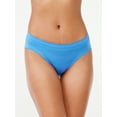 thumbnail image 2 of Joyspun Women's Seamless Hipster Panties, 3-Pack, Sizes XS to 3X, 2 of 3
