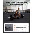 thumbnail image 2 of KFFKFF Puzzle Exercise Mat, 12 PCS Fitness Mats, 24 x 24 x 0.56 in, Durable EVA Foam Tiles, Interlocking Soft Flooring, Protective Padding with Gray Dots for Home Gym or Office, 2 of 9