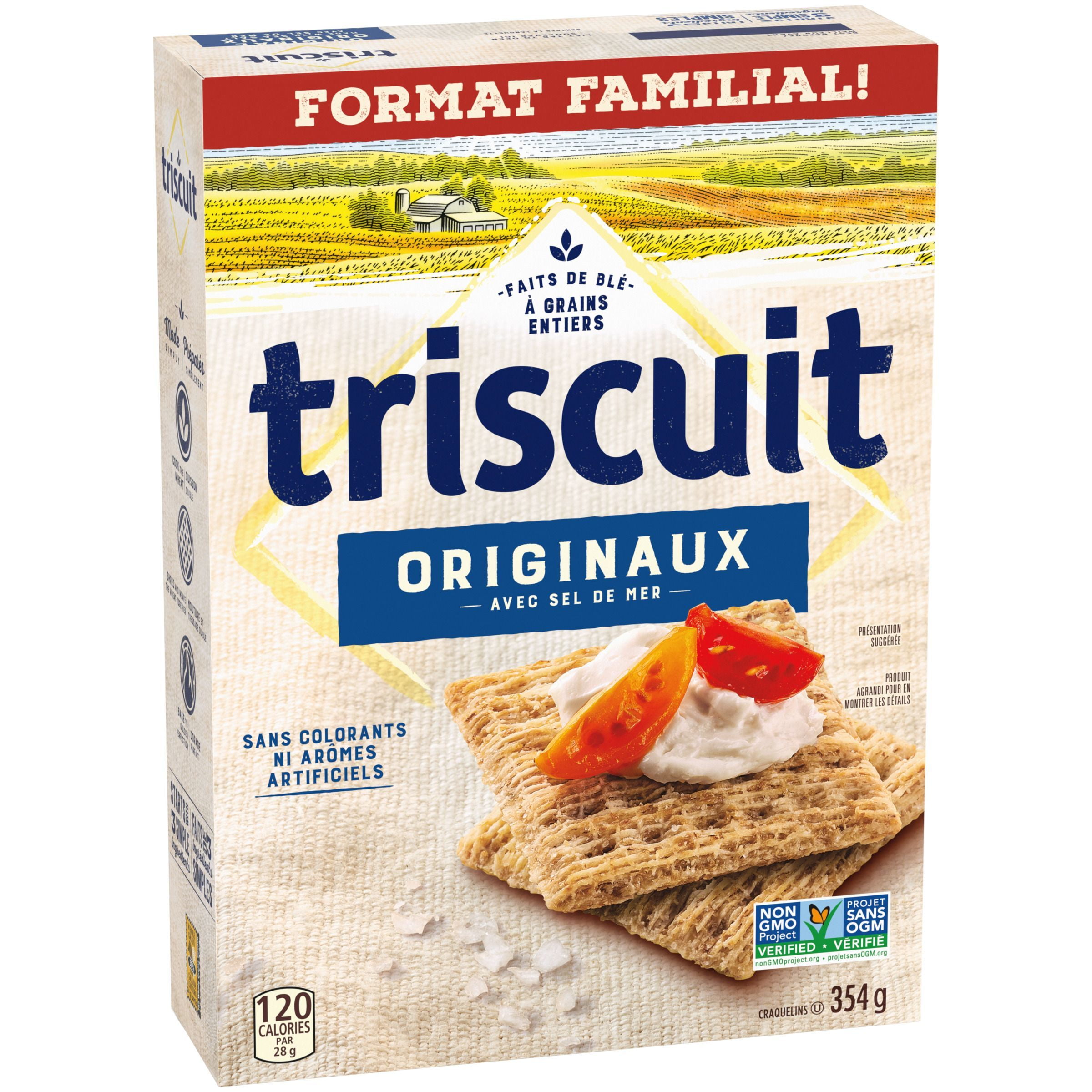 Craquelins Triscuit Originaux, format familial 354 g