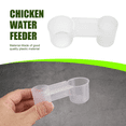 thumbnail image 5 of 15 Pcs Plastic Soda Water Bottle Bird Drinker Feeder Cup Chicken Pigeons Trough Animal Feeding Accessories, 5 of 9