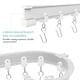 thumbnail image 3 of 30 deslizadores para cortinas con ganchos para rieles de cortinas, rodillos y ganchos para barras., 3 of 7