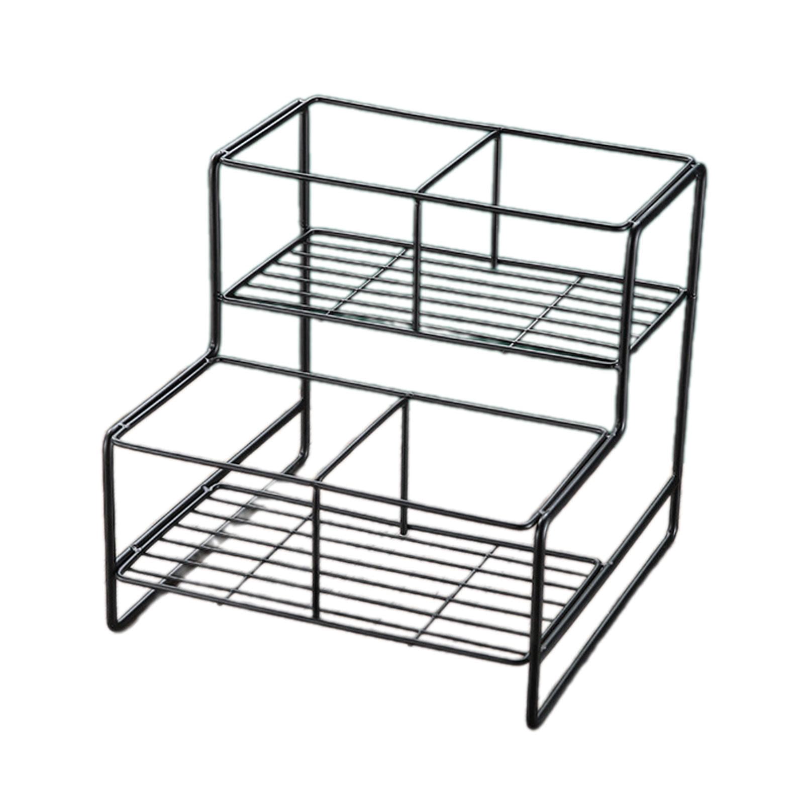 Fiocias Coffee Syrup Rack Organizer, Coffee Syrup Dispenser, Spice Rack, Dressing Bottle