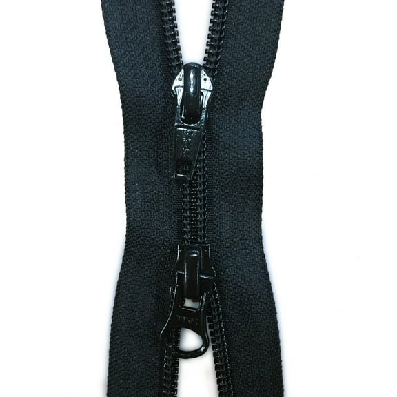 34" #5C 2-Way Nylon Open Black
