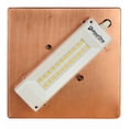 thumbnail image 2 of Meyda Tiffany 139335 Beck 7" Wide Led Flush Mount Square Ceiling Fixture - Copper, 2 of 7
