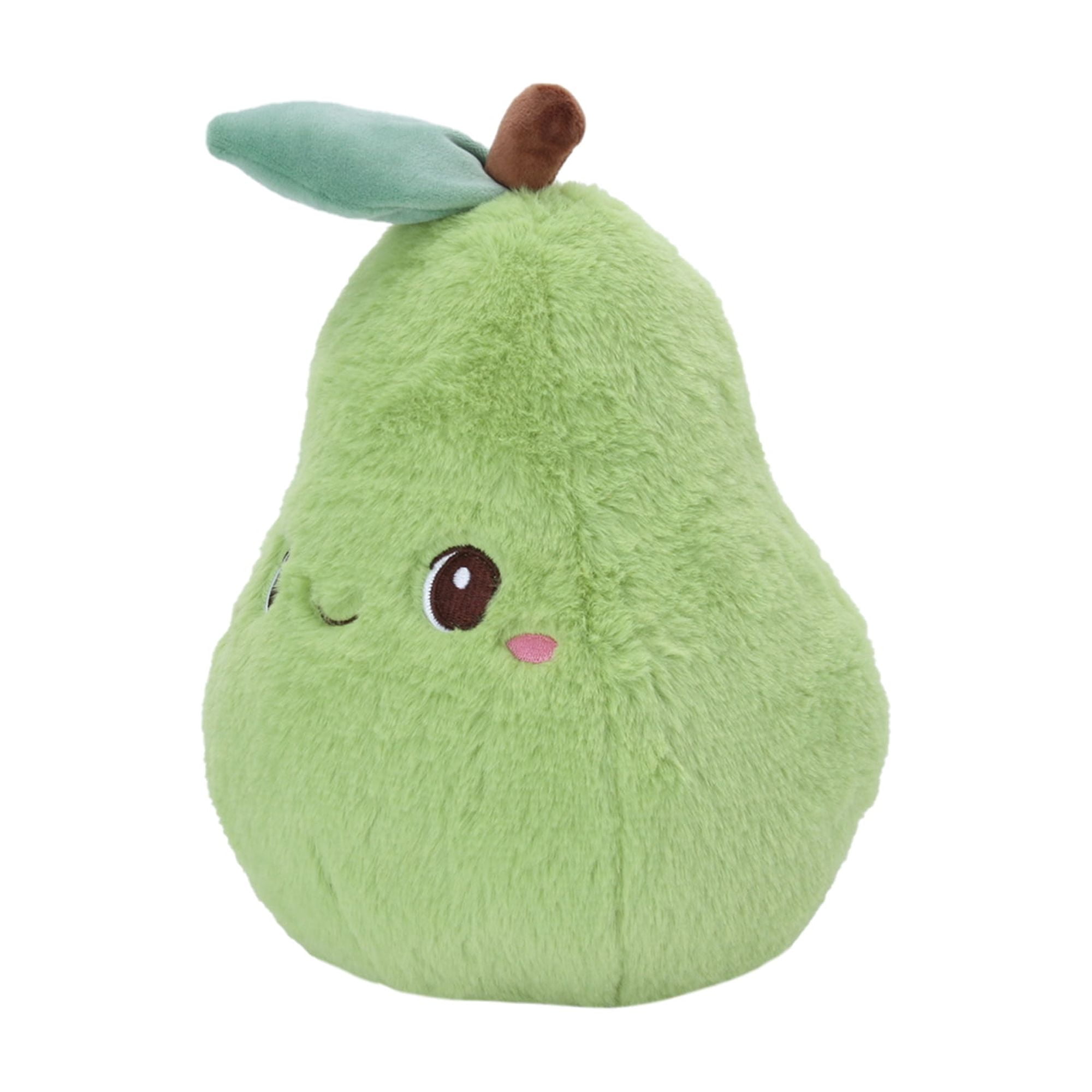 Way to Celebrate Easter Polyester 8inch, Pear Plush Toys --Green