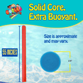 thumbnail image 6 of Oodles of Noodles Solid Deluxe Foam Pool Swim Noodles 10 Pack 55 Inch Length (Black), 6 of 8