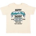 thumbnail image 3 of Inktastic Happy Father's Day Best Ever Boys or Girls Toddler T-Shirt, 3 of 5