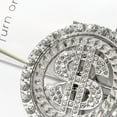 thumbnail image 5 of YIEMEEN Gold Plated Chain Dollar Necklace for Men with Dollar Sign Pendant Necklace Gift, 5 of 12