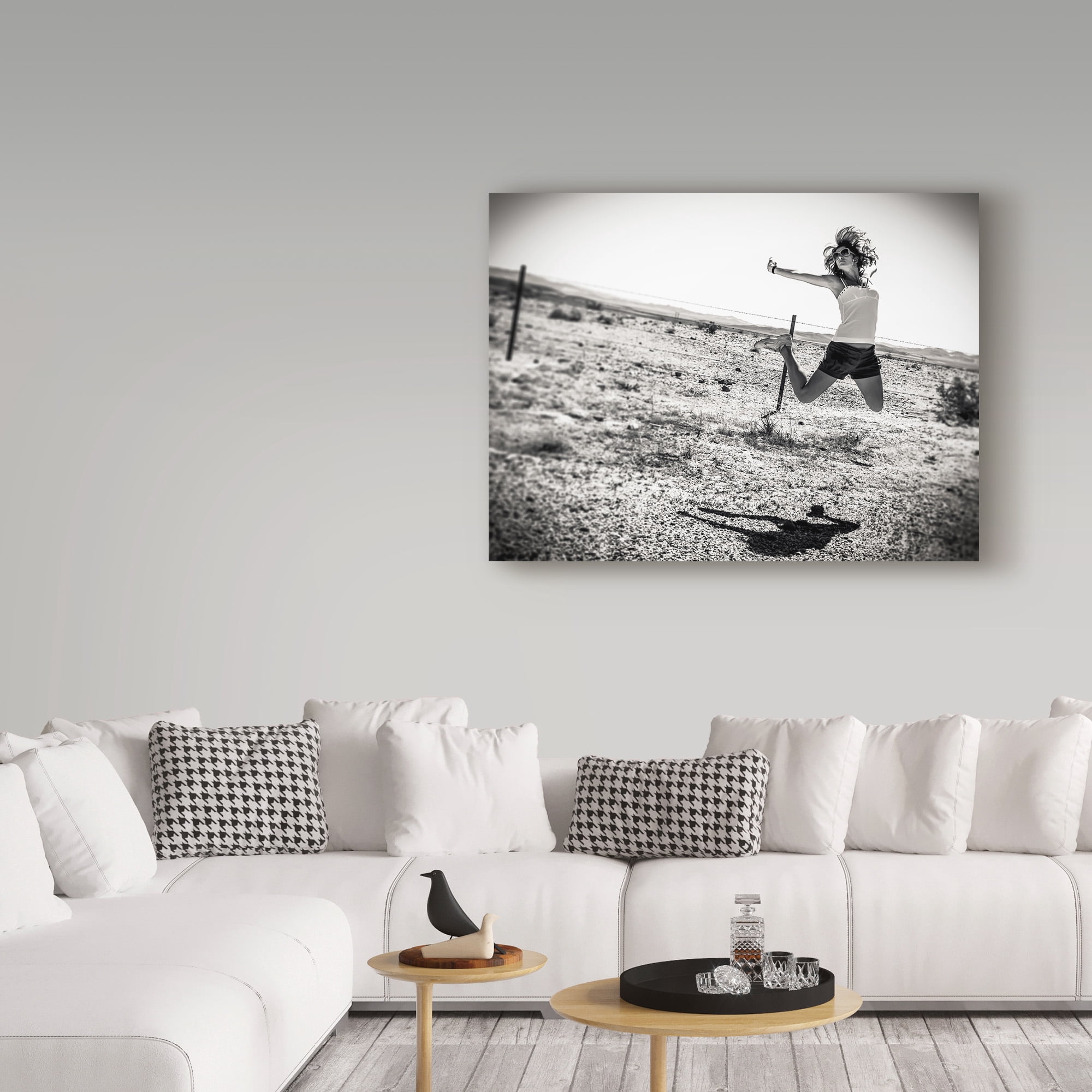 Trademark Fine Art 'Music Over The Desert' Canvas Art by Giuseppe Torre