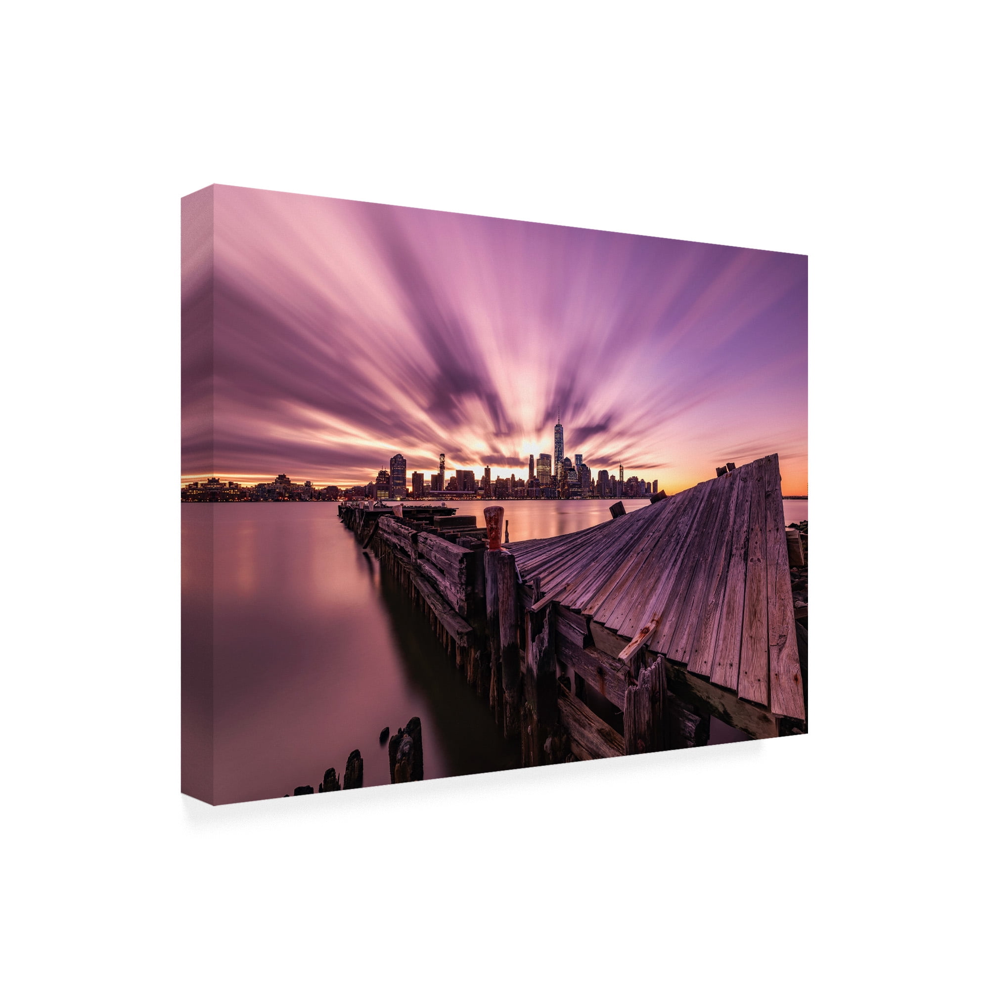 Trademark Fine Art 'Morning Explosion' Canvas Art by Bruce Gett