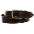 thumbnail image 2 of 1-1/4" (34 mm) Double Stitched Men's Italian Leather Belt, 2 of 3