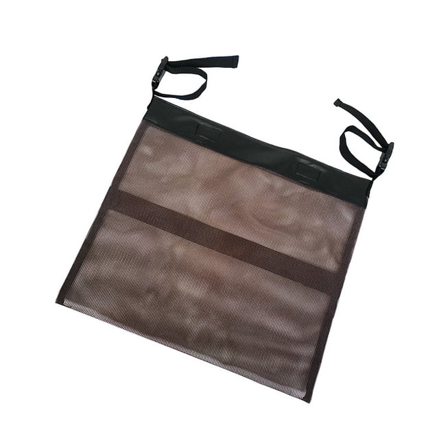 Bolsa de cochecito Organizador de silla de ruedas colgante Bolsa de almacenamiento de carrito de andador con cremallera de nailon, Marrón Noticed HA004829-03