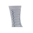 thumbnail image 2 of Sierra Socks Women's Socks Cotton Geometric Pattern Kneehigh Crew Sock Grey, 2 of 4