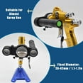 LHX Paint Spray Gun LED Light,Universal 3 Levels Adjustable Brightness
