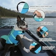 thumbnail image 5 of HQREA Adjustable Shark Dog Life Vest with Handle for Small Dog Swimming Boating, 5 of 6