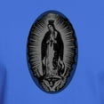 thumbnail image 3 of CafePress - Virgin Of Guadalupe Gray Dark T Shirt - Men's Classic Graphic Cotton T-Shirt, 3 of 4