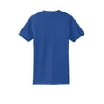 thumbnail image 4 of District Young Mens The Concert Tee V Neck DT5500-4XL (Deep Royal), 4 of 4