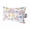 White, variant on Cute Rainbow Sun Outdoor Pillows for Chaise Lounge Chair Waterproof Lumbar Pillows with Insert&Adjustable Elastic Strap Beach Headrest Pillow Rainy Simple Drawing Neck Pillow for Patio Pool 11"x16"