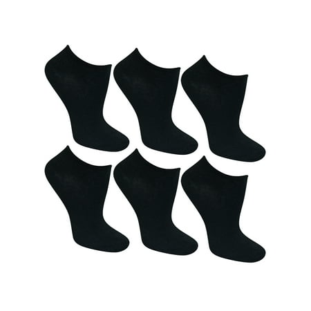 

Black 6-Pack Women s Ankle Socks