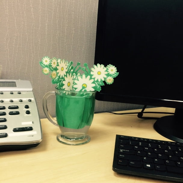 Clover Paper Humidifier - Green, Made in Japan