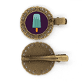 thumbnail image 1 of Barrette Pince à Cheveux Popsicle Bleu Vert Sucré Glace, 1 of 3