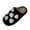 Black-b, variant on Halloween Slippers for Women Men Spooky Lantern Pumpkin Slippers Soft Warm Plush House Indoor Outdoor Slippers