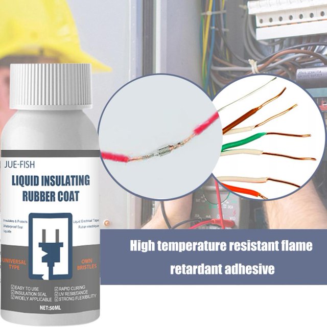 Sellador de tablero de lámpara impermeable líquido eléctrico de aislamiento de 50 ml (blanco) Sywqhk Libre de BPA
