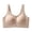 Khaki, variant on Zip Front Closure Bras for Women Wireless Full Coverage Seamless Everyday Support Bras