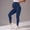 Navy, variant on LJEFF Maternity Leggings, Over Belly Tummy Control 4-Way Stretch Butt Lift Yoga for Pregnant Navy