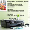 thumbnail image 2 of Paquete de 4 cartuchos de tóner compatibles de repuesto para Brother TN227, TN227BK, TN227M, TN227Y, TN223C y TN-223, compatibles con impresoras MFC-L3770CDW, MFC-L3750CDW, HL-L3290CDW y HL-L3270CDW, 2 of 8