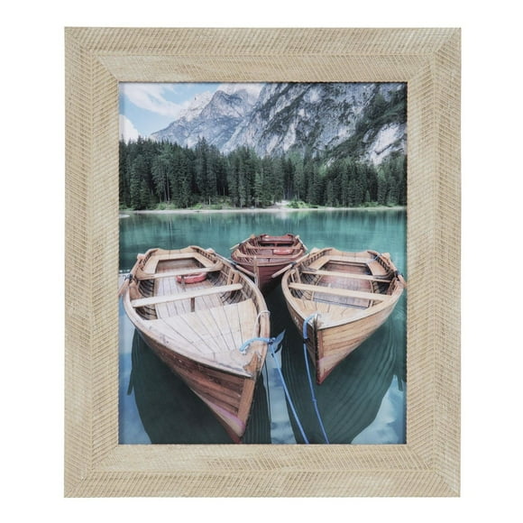 DesignOvation Rizzoli 8" x 10" Naturel Tabletop Picture Frame