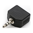 thumbnail image 1 of Dosaele 2 Pcs Headphone Adapter Audio Splitter Professional Audio Adapter Blackl Microphone Adapter Audio Converter, 1 of 4