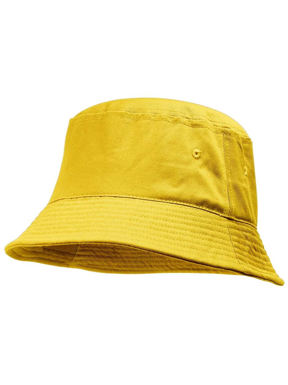 TopHeadwear Blank Cotton Bucket Hat 