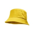 thumbnail image 1 of TopHeadwear Blank Cotton Bucket Hat - Yellow - Large/X-Large, 1 of 2