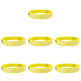 thumbnail image 1 of Pulsera Palestina Libre Pulsera Caucho De Silicona Joyería De Moda Amarillo, 1 of 5