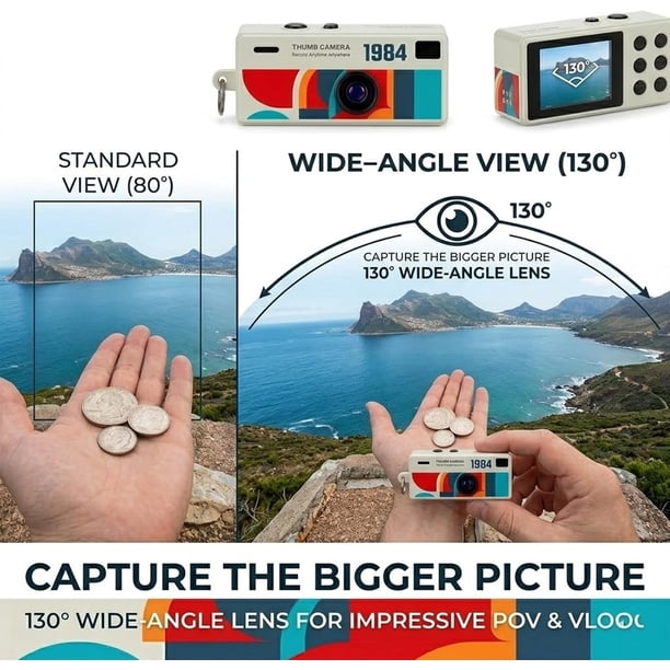 G6 Mini Thumb Camera, G6 Thumb Camera, Mini Keychain Digital