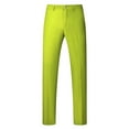 thumbnail image 4 of Zshosam Pants for Men Men's Classic-Fit Wrinkle-Resistant Flat-Front Chino Pant(Green,M), 4 of 4