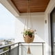 thumbnail image 4 of Cesta colgante tejida | Soporte de malla para plantas con cordón | Macetero de macramé hecho a mano para uso interior y exterior | Soporte para macetas para la decoración de la sala de estar, 4 of 6