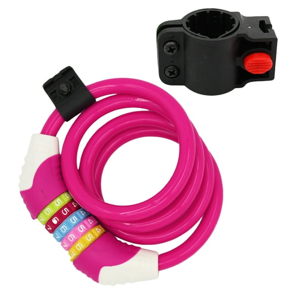 NICEXMAS Cable Bike Lock Versatile Locking ABS 1PC