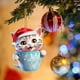 thumbnail image 4 of Decoración navideña para el hogar, bonita taza con colgante de gato, colgante para árbol de Navidad, colgante para coche, colgante para bolso, Navidad, Liquidaciones Ofertas, 4 of 5
