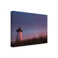 thumbnail image 2 of Trademark Fine Art 'Lighthouse at Dusk' Canvas Art by Aledanda, 2 of 4