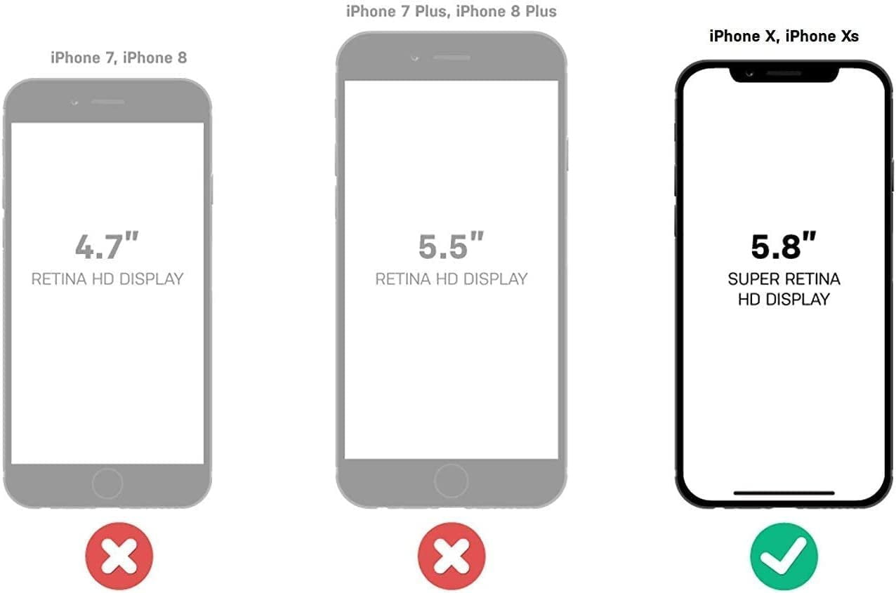 LifeProof FR Series Waterproof Case for iPhone Xs & iPhone X Only - Non-Retail Packaging - Body Surf Cement/Gargoyle/Hawaiian Ocean