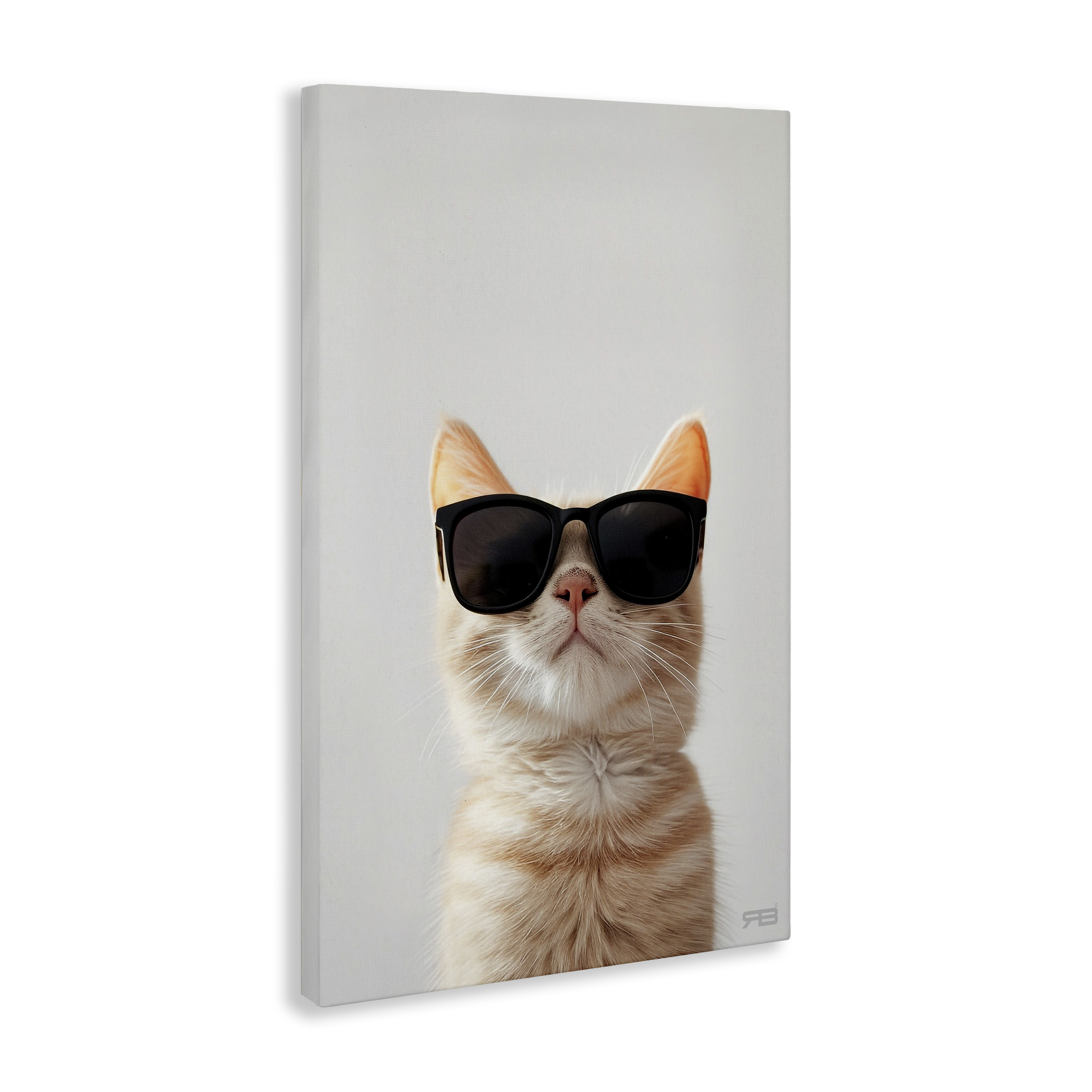 Stupell Industries Cool Sunglasses Cat Animals & Insects Painting Gallery Wrapped Canvas Art Print Wall Art, 30 x 45
