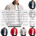 thumbnail image 5 of Trikvn Men's Bomber Jacket Casual Lightweight Quilted Zip Up Fall Outerwear Coat with Pockets for Golf Everyday Wear Classic Windbreaker Jackets Top, 5 of 7