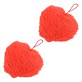 thumbnail image 4 of Cubiertas de luz de porche con forma de corazón de pétalos cubierta decorativa roja para lámpara de porche 2 piezas para interior ANGGREK Otros, 4 of 8